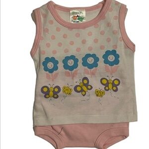 Baby 12 Month Summer Matching Set NWT